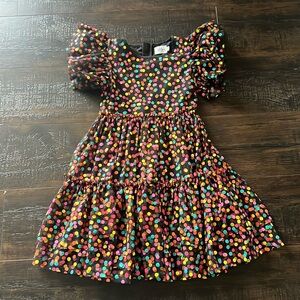 Lola and the Boys Tulle Polka Dot Dress